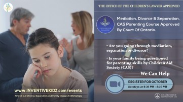 The Office Children's Lawyer Approved - Divorce and Separation Parenting Course (Sundays in Oct)